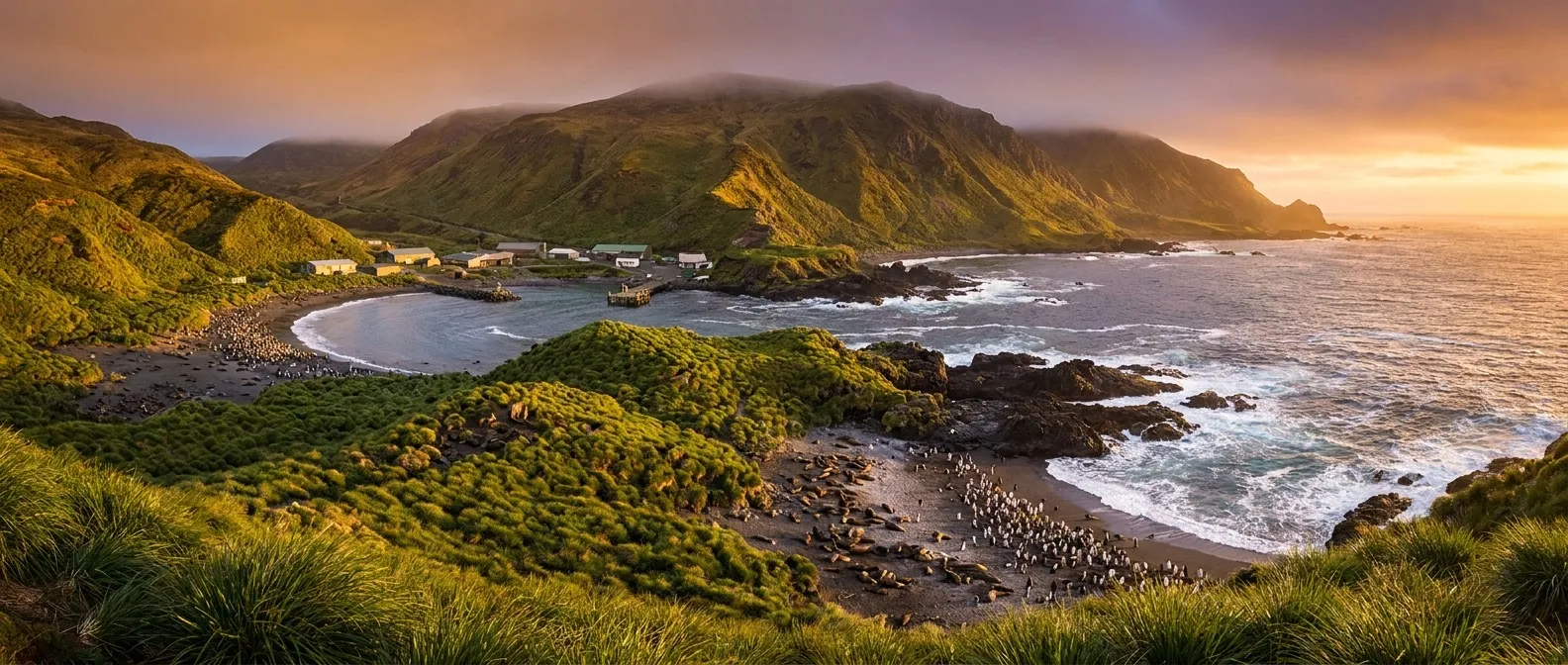 Macquarie Island cruise port