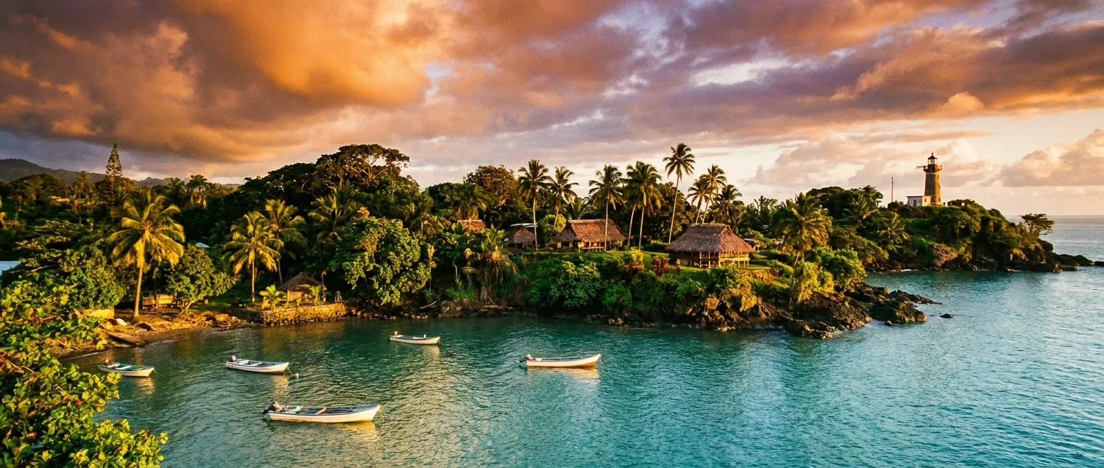 Madang cruise port