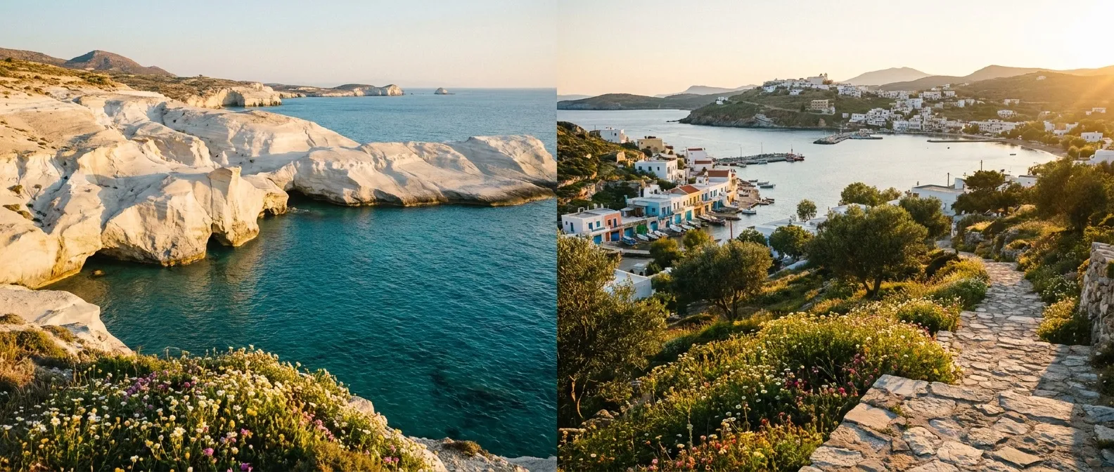 Milos Island cruise port