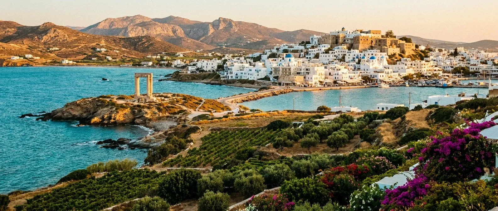 Naxos Island cruise port