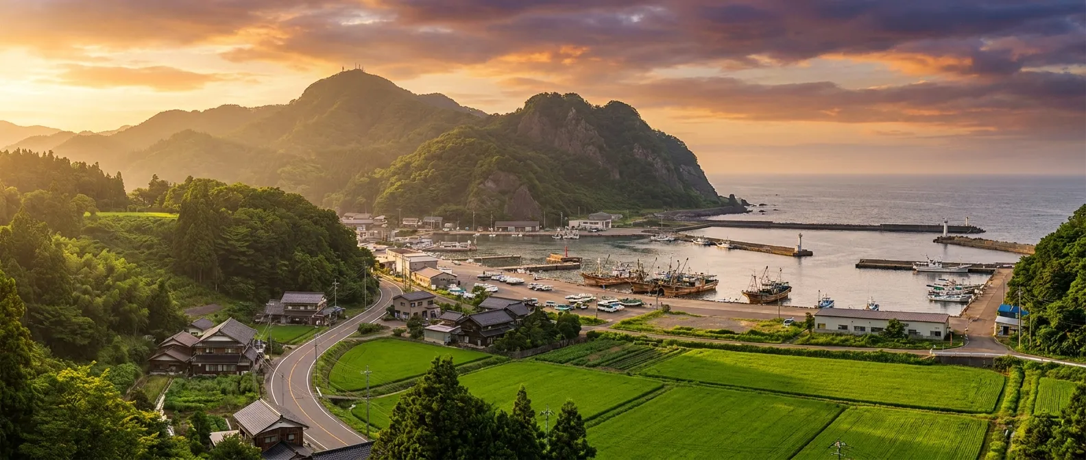 Niigata City cruise port