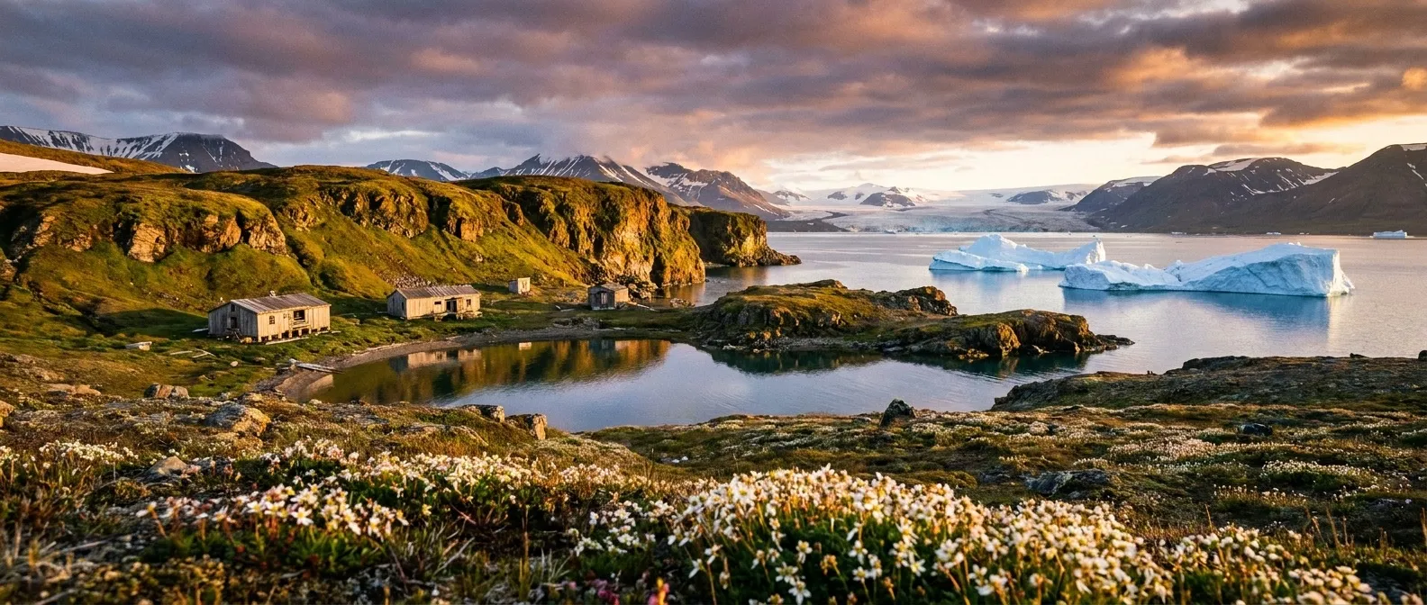 Nordaustlandet Island cruise port