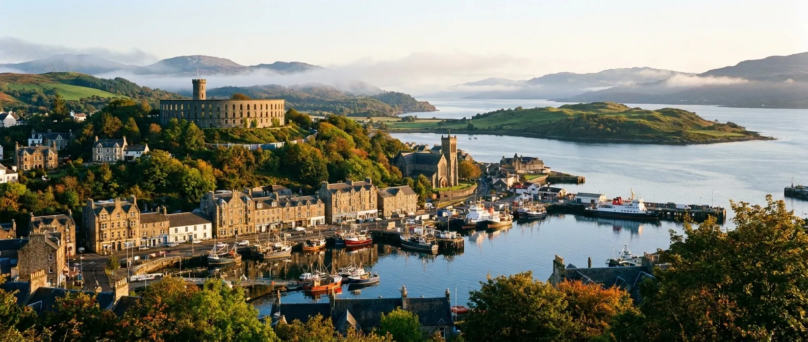 Oban cruise port