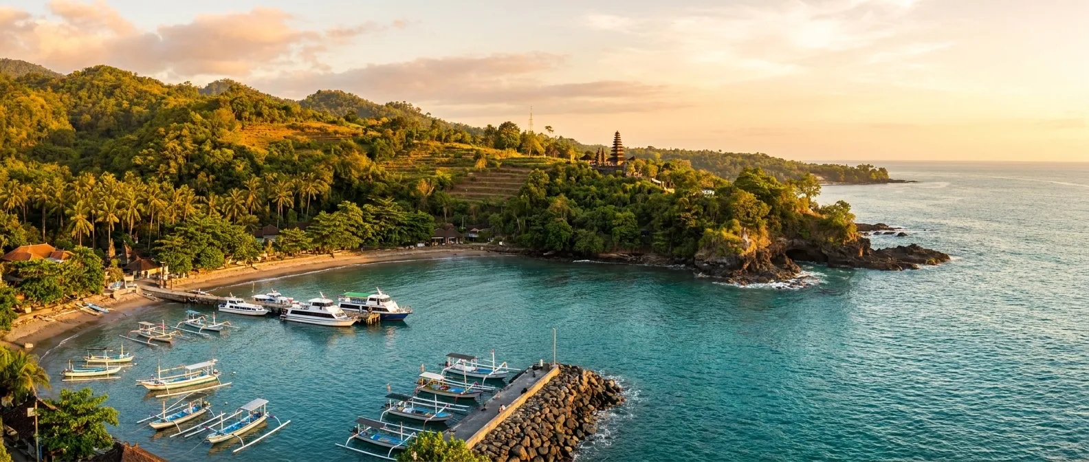 Padangbai cruise port