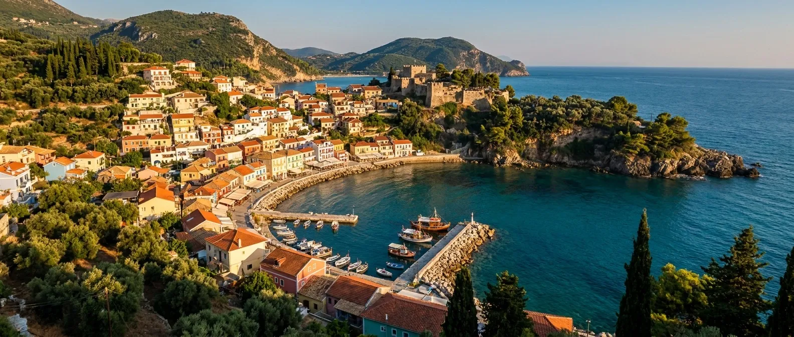 Parga cruise port