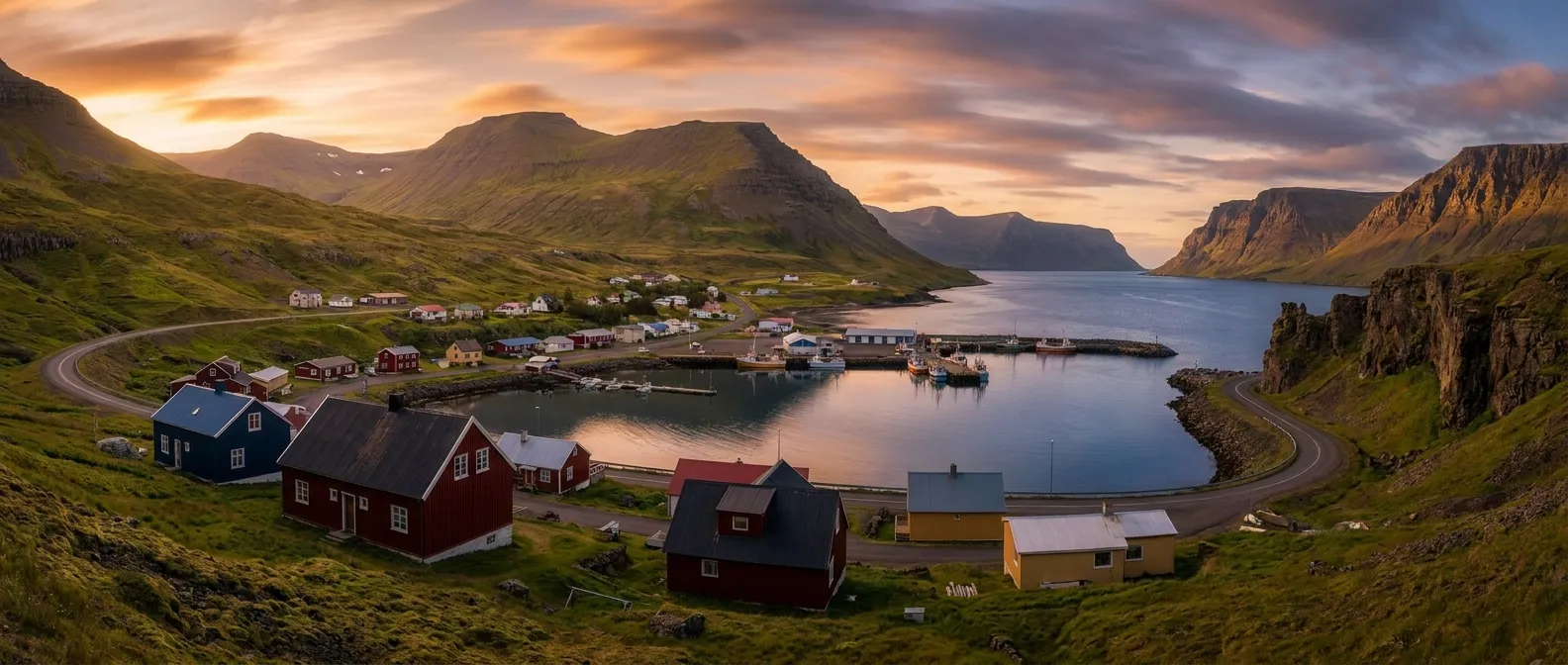 Westfjords cruise port