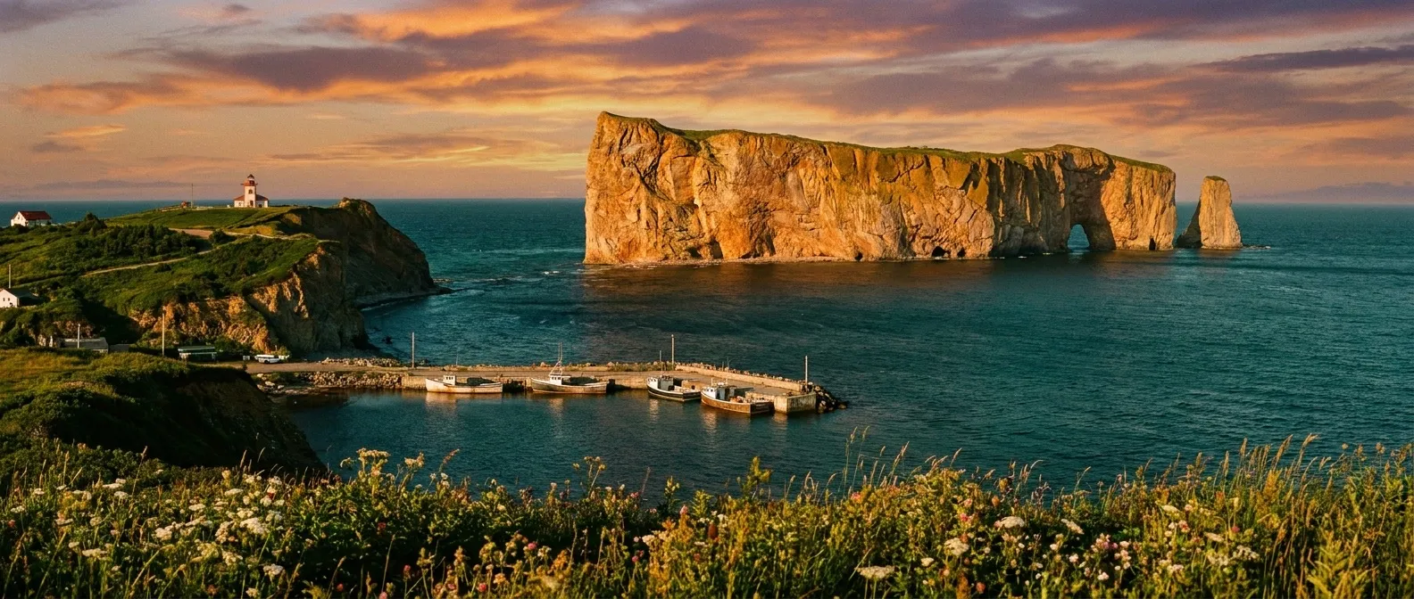 Percé cruise port