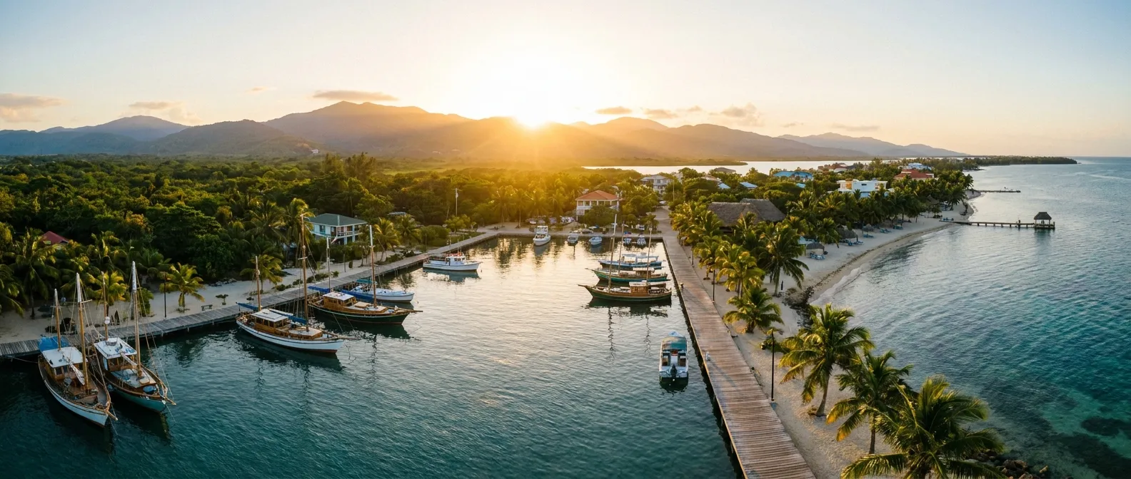 Placencia cruise port