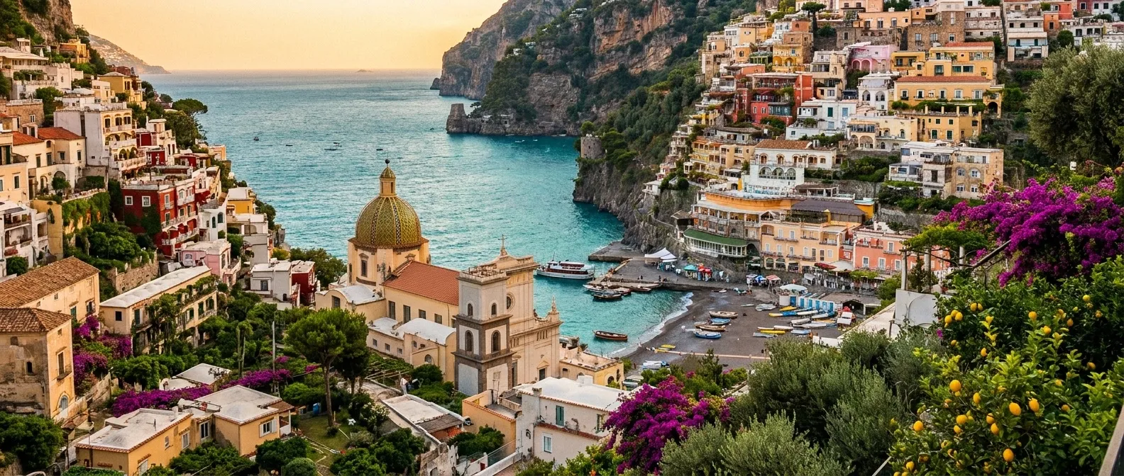 Positano cruise port