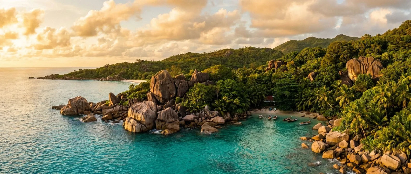 Praslin Island cruise port