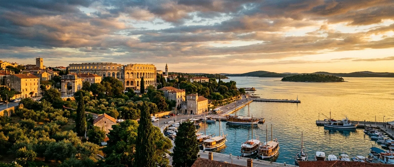Pula cruise port