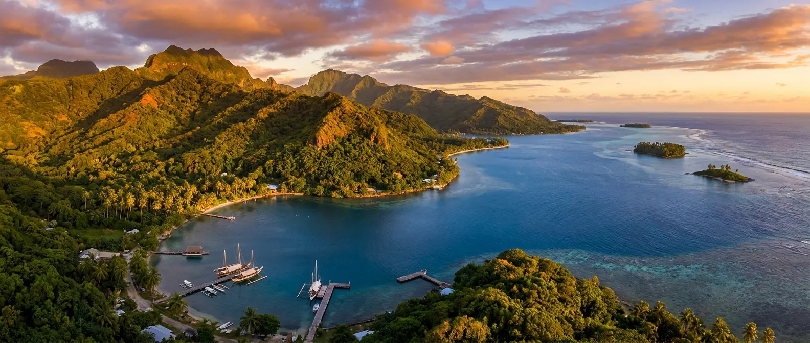 Raiatea Island cruise port