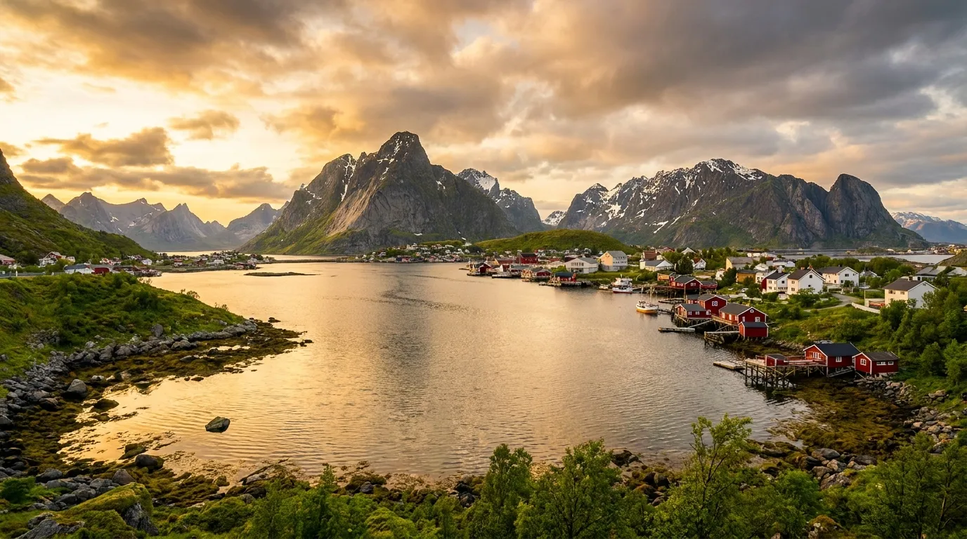 Reine cruise port