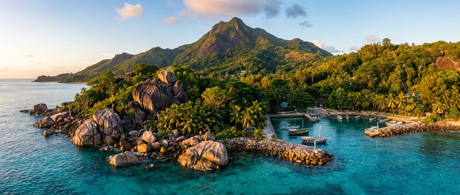 Sainte Anne Island cruise port