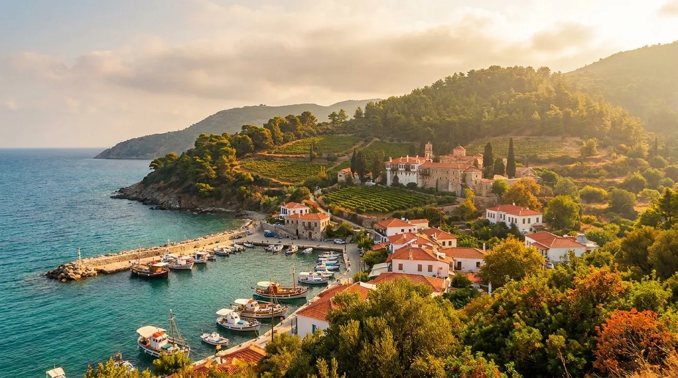 Samos Island cruise port