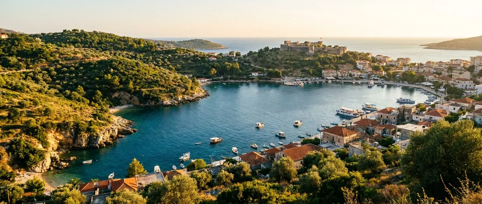 Sarande cruise port