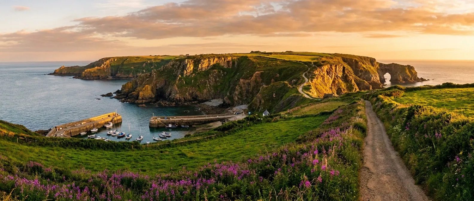 Sark Island cruise port
