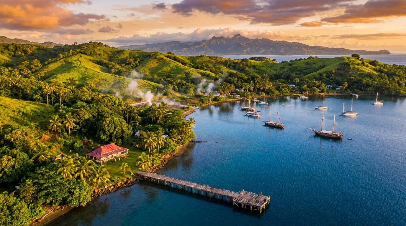 Savusavu cruise port
