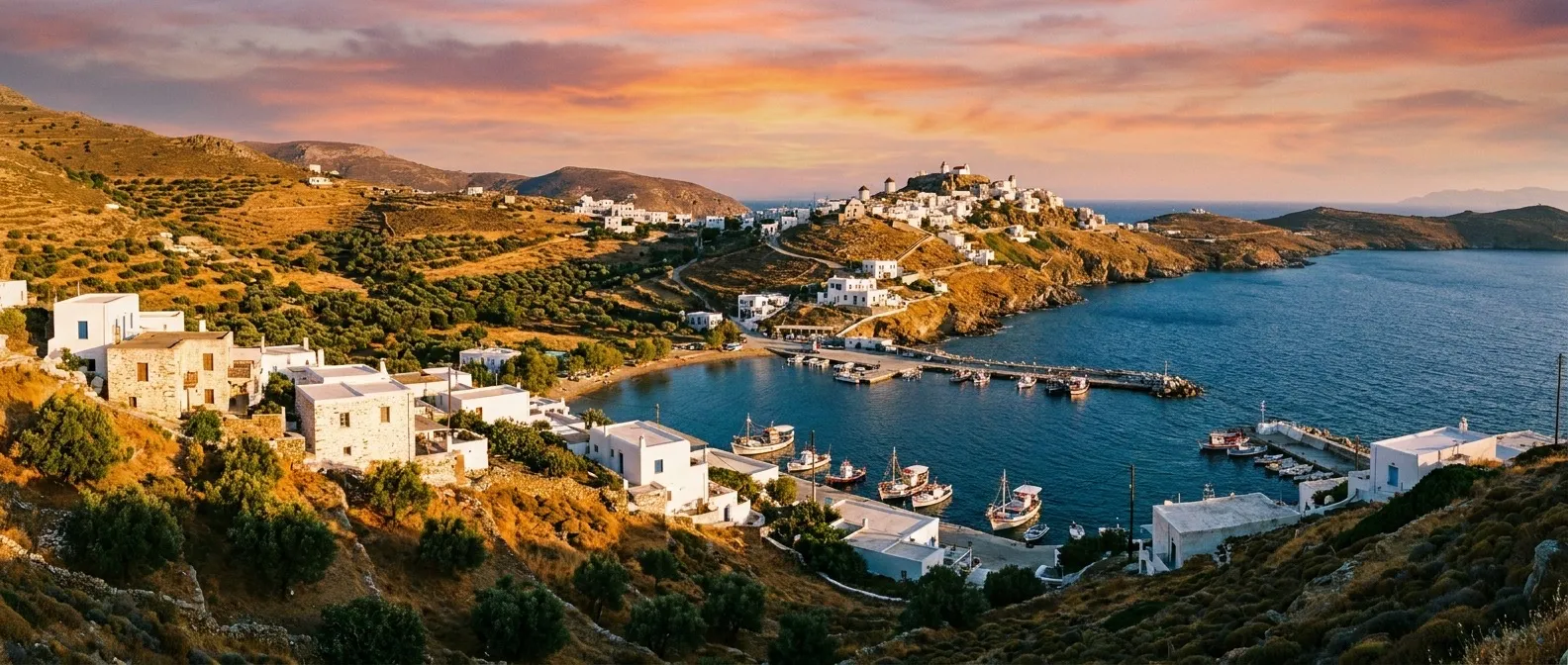 Serifos Island cruise port