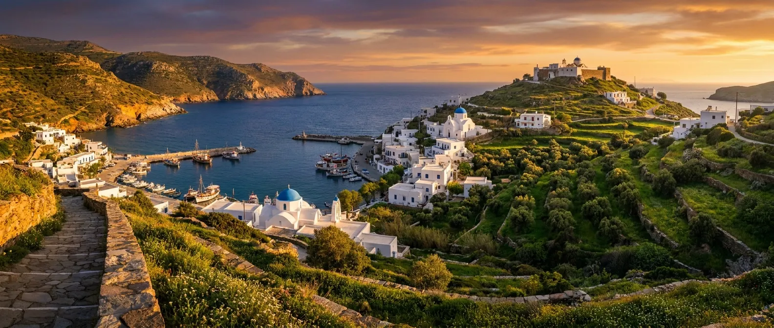 Sifnos Island cruise port