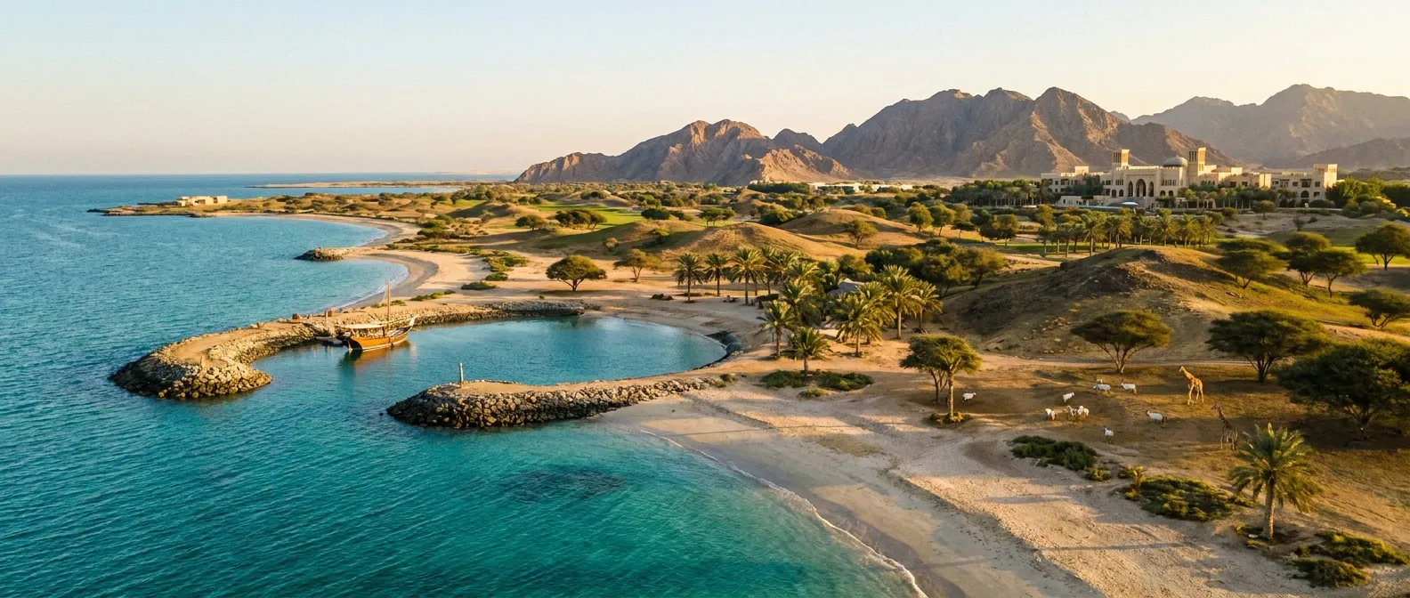 Sir Bani Yas Island cruise port