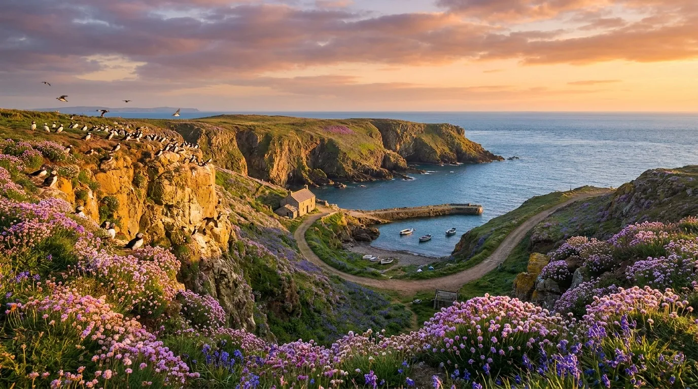 Skomer Island cruise port