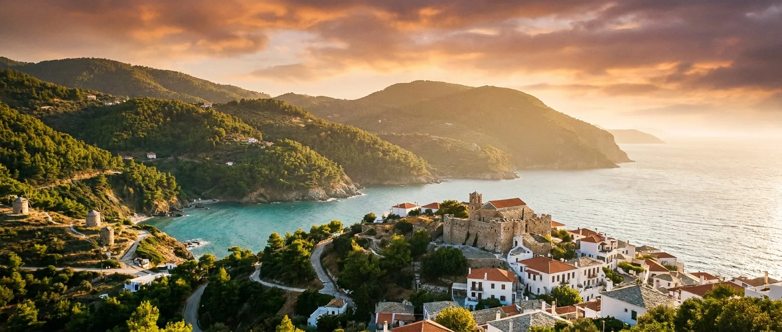 Skopelos Island cruise port
