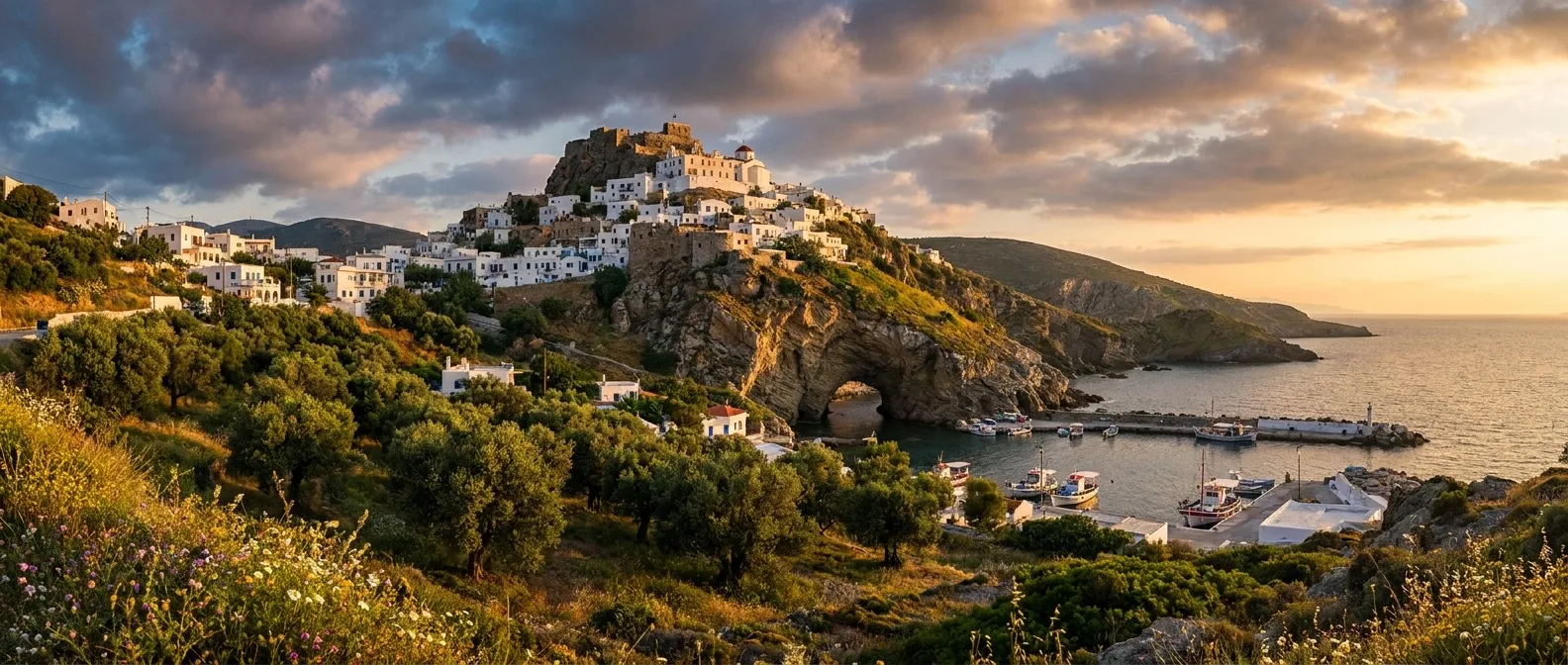 Skyros Island cruise port