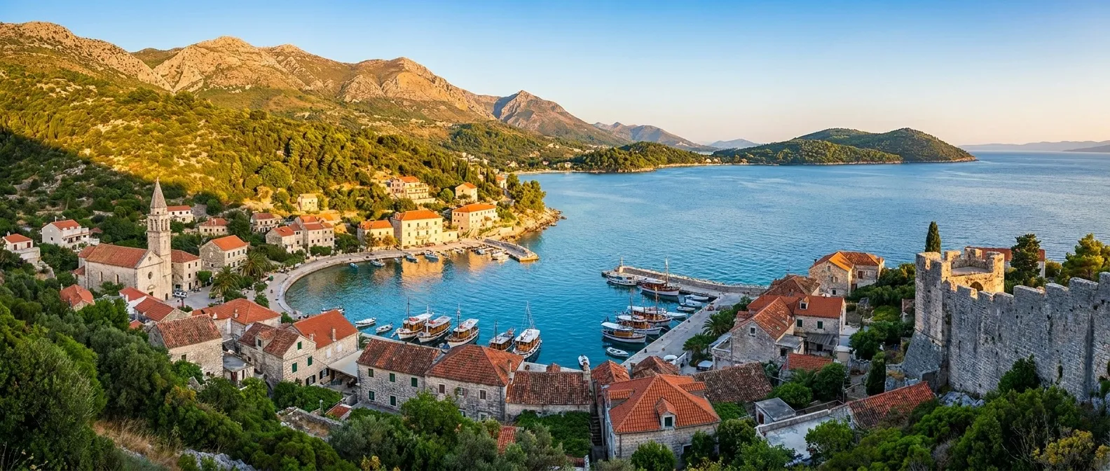 Slano cruise port