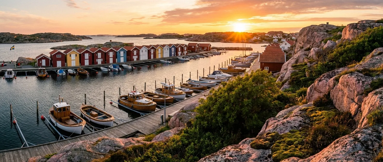 Smögen cruise port