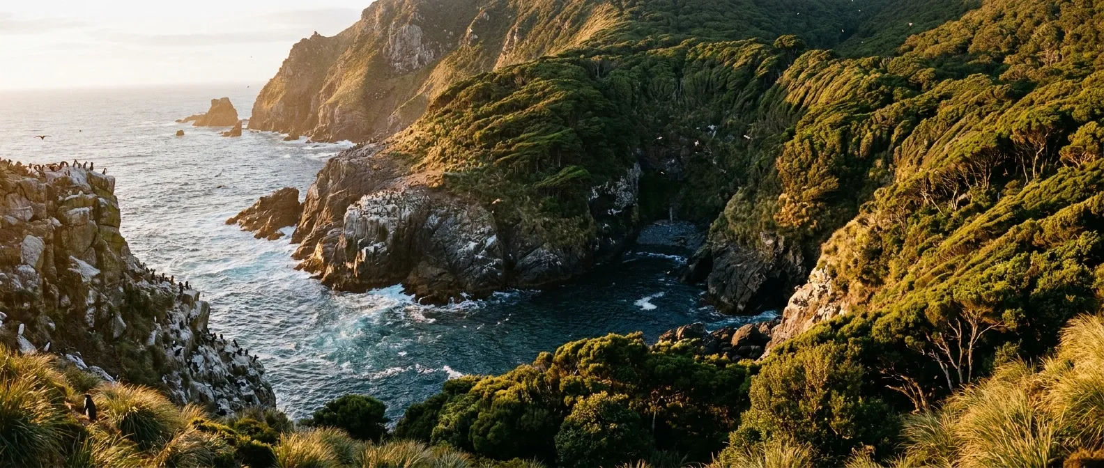 Subantarctic Islands cruise port