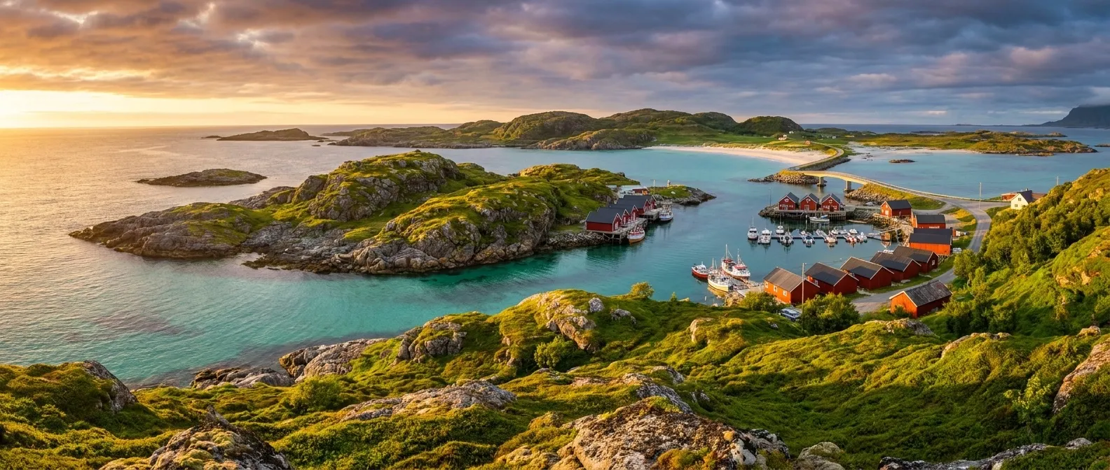 Sommarøy Island cruise port