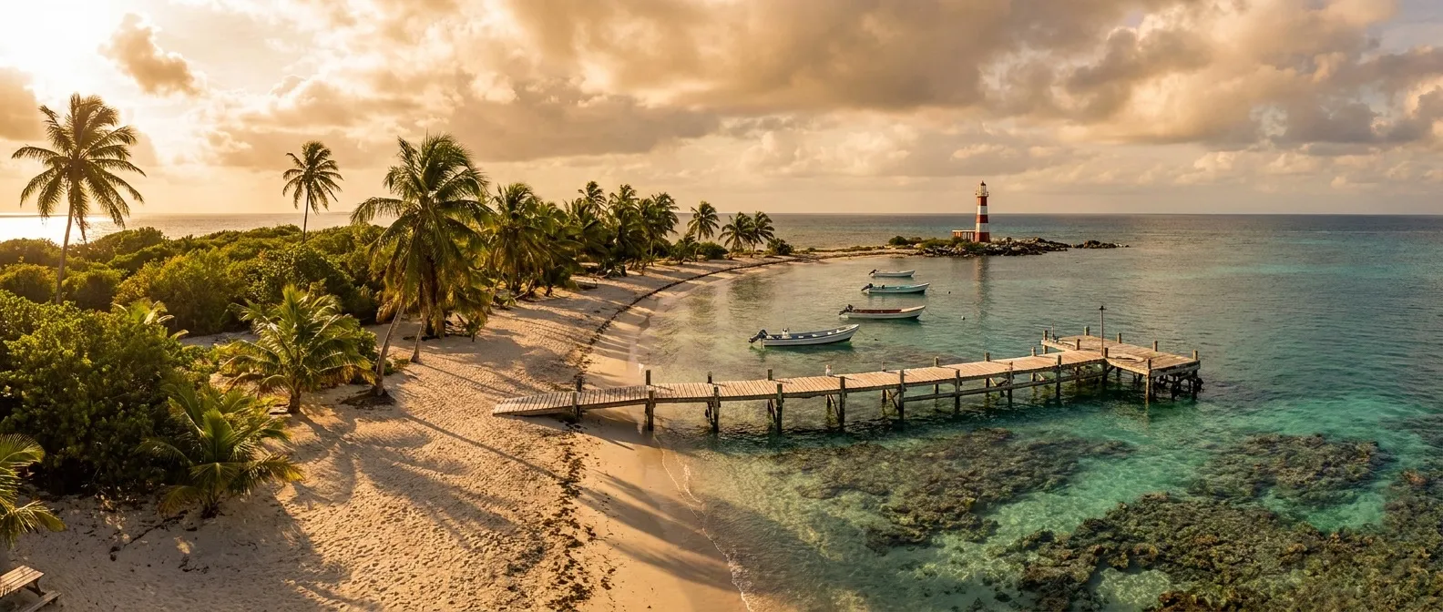 South Water Caye cruise port