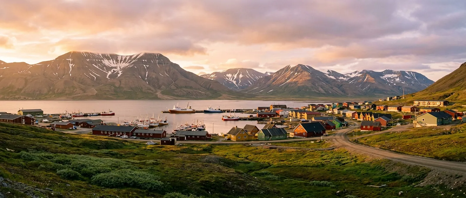 Spitsbergen cruise port