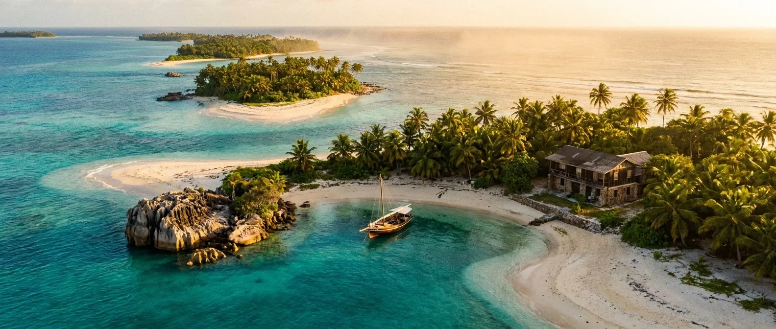 St Joseph Atoll cruise port