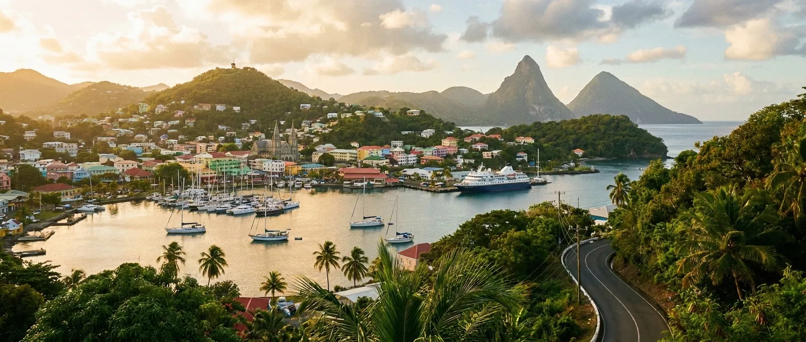 St. Lucia cruise port