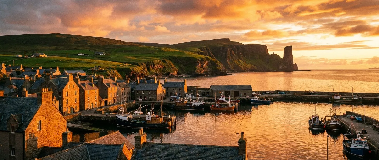 Stromness cruise port