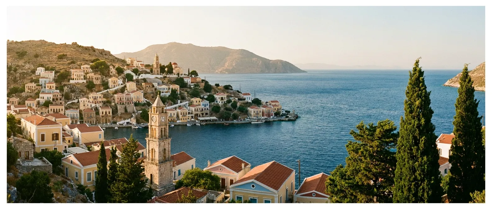 Symi Island cruise port