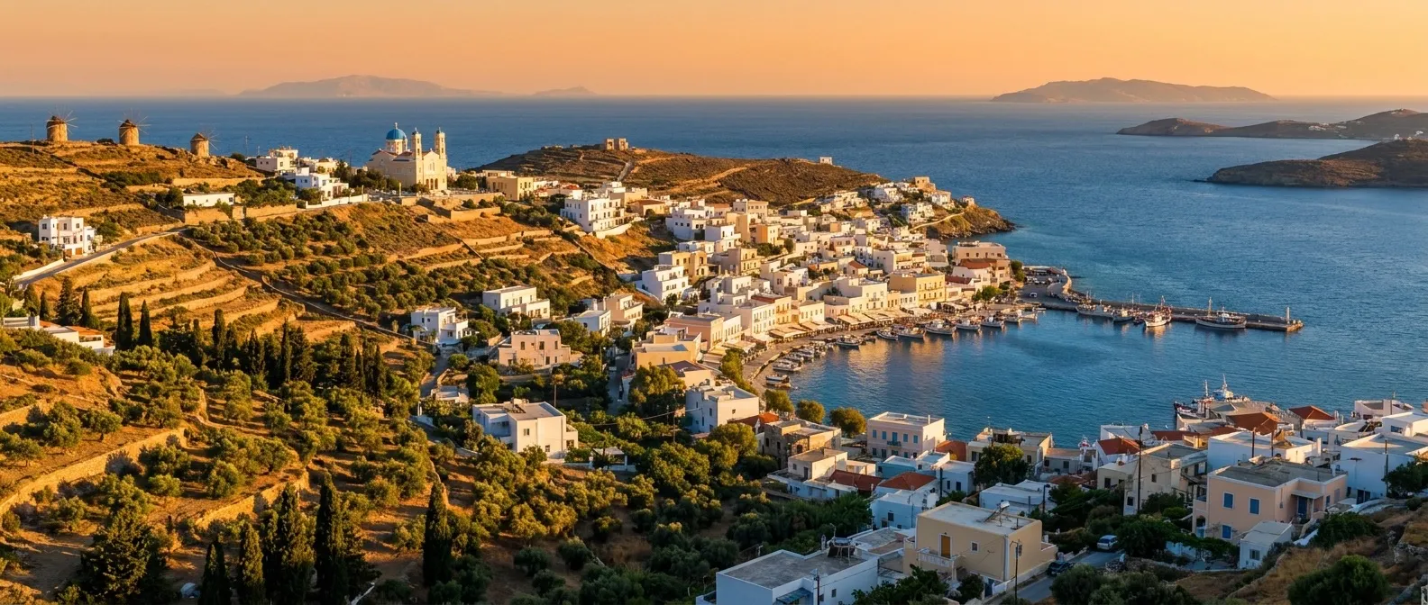 Syros Island cruise port