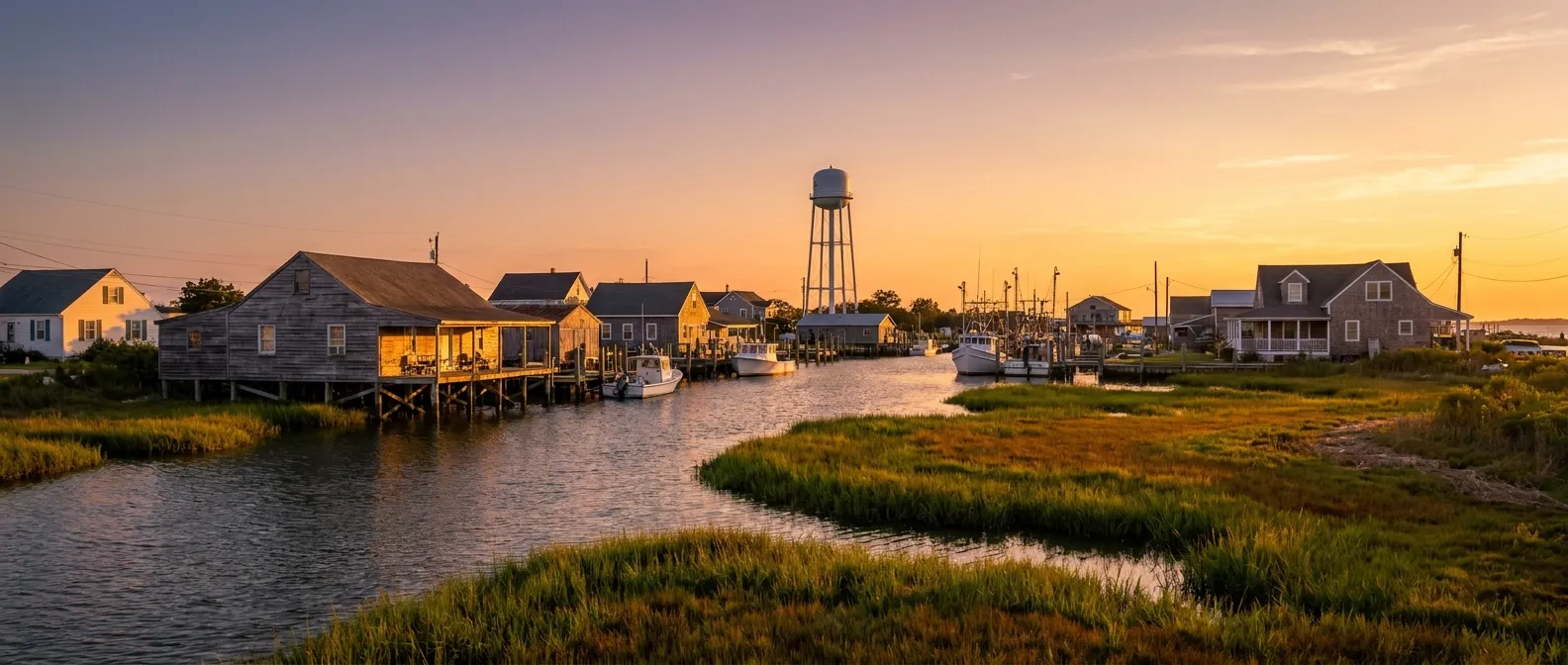 Tangier Island cruise port