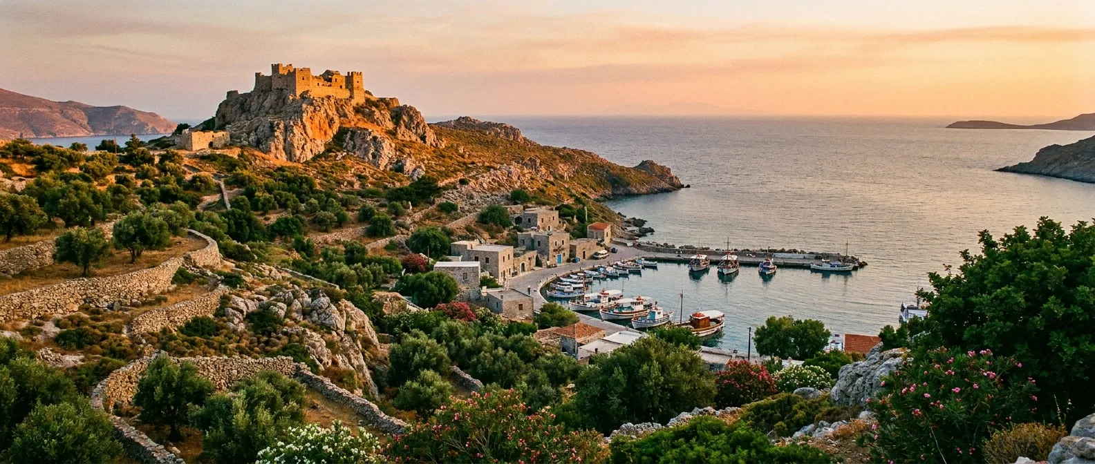 Tilos Island cruise port