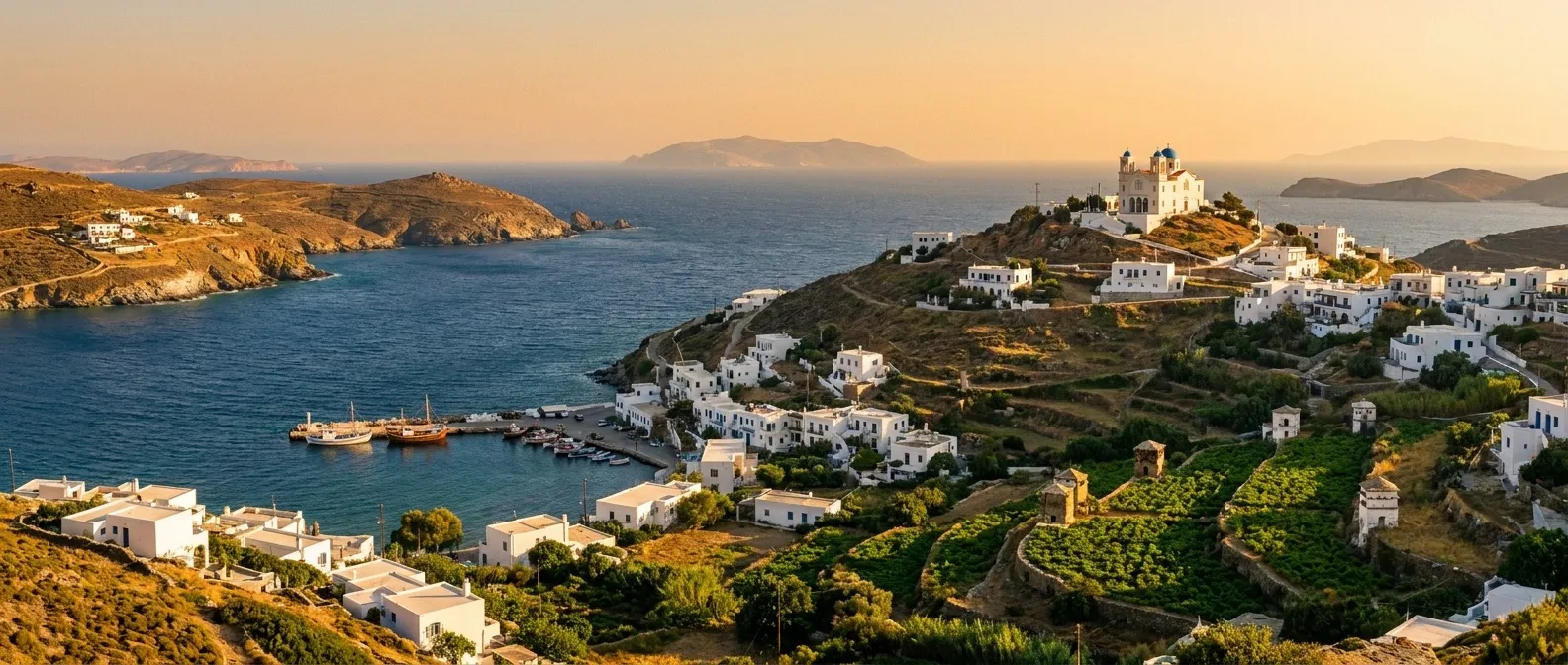 Tinos Island cruise port