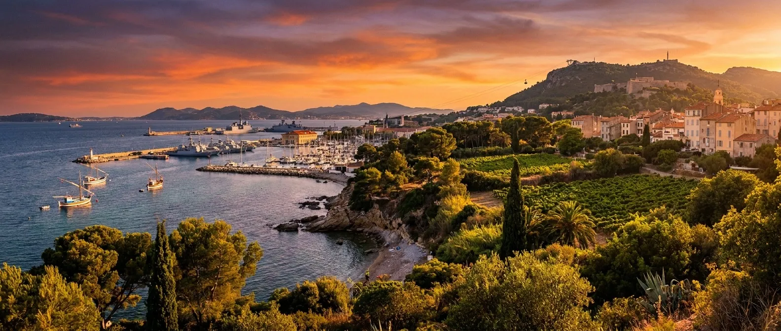 Toulon cruise port
