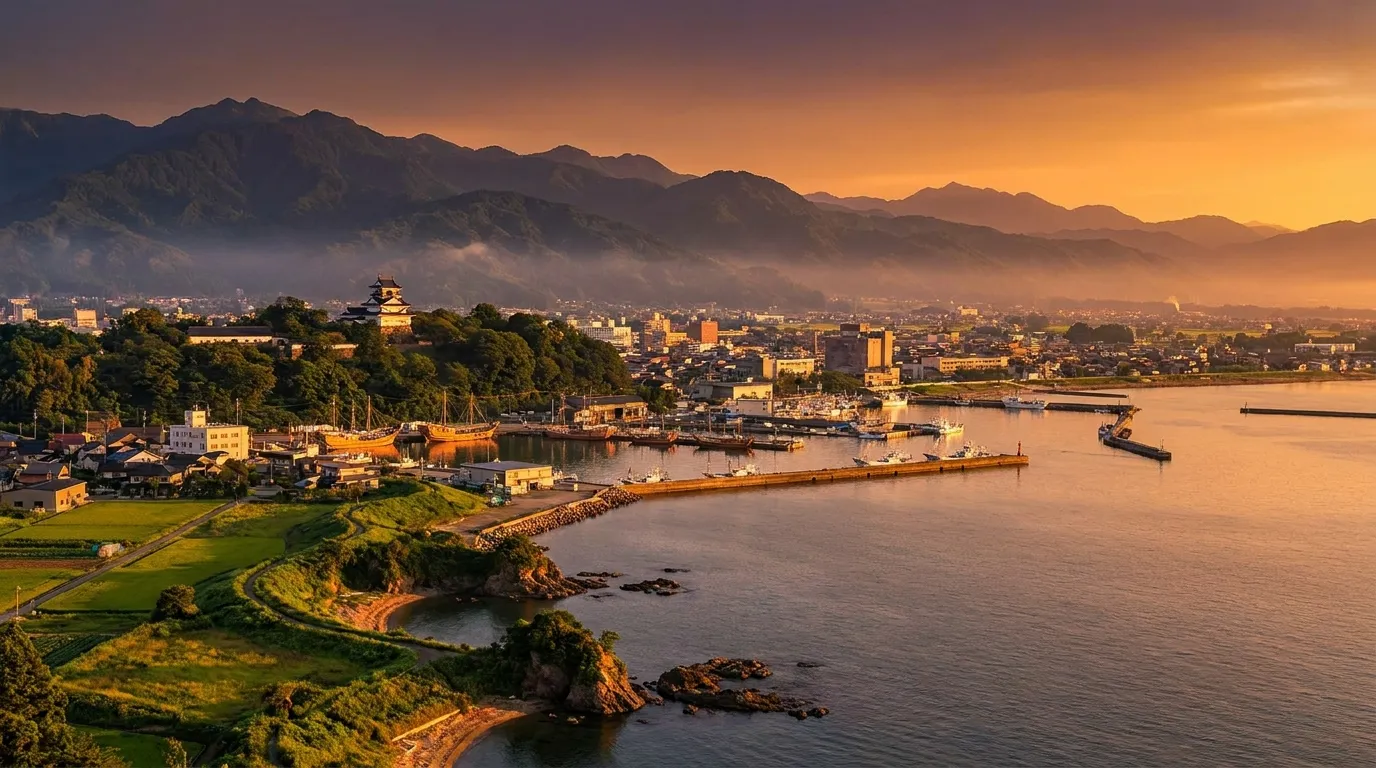 Toyama City cruise port