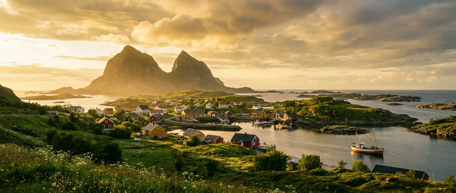 Træna cruise port