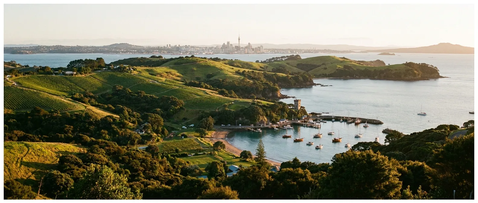 Waiheke Island cruise port