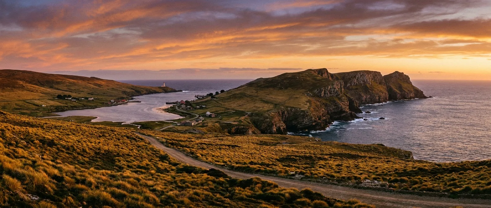 West Falkland Island cruise port