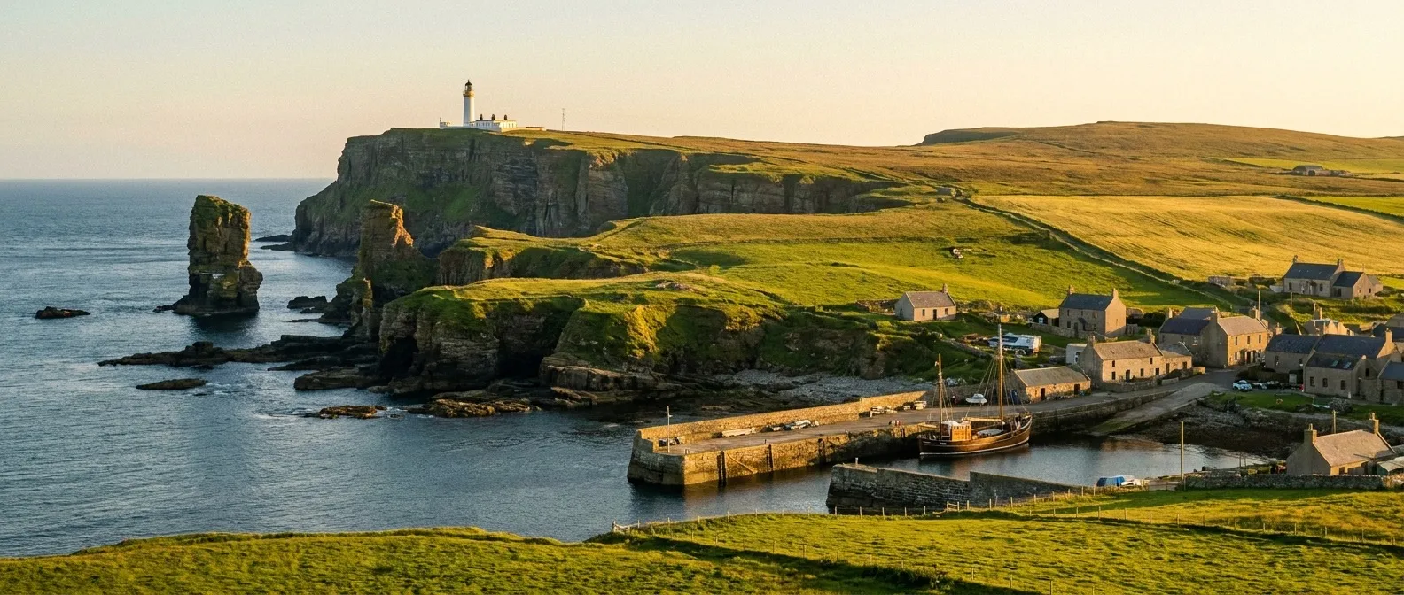 Westray cruise port